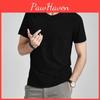 Casual Shrits Mens T Black Short Sleeve Tshirt For Summer