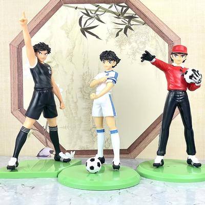 Captain Tsubasa Anime Figure 18CM Ozora Tsubasa Action Figures Hyuuga Kojirou/Wakabayashi Genzou Figurine Collection Model Toys