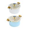 7L Cooking Pot for Food Preparation And Steaming Rice Noodles with Lid