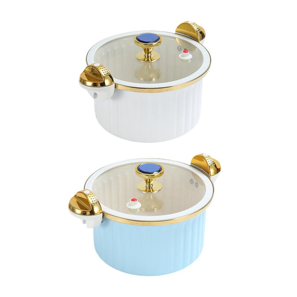 7L Cooking Pot for Food Preparation And Steaming Rice Noodles with Lid
