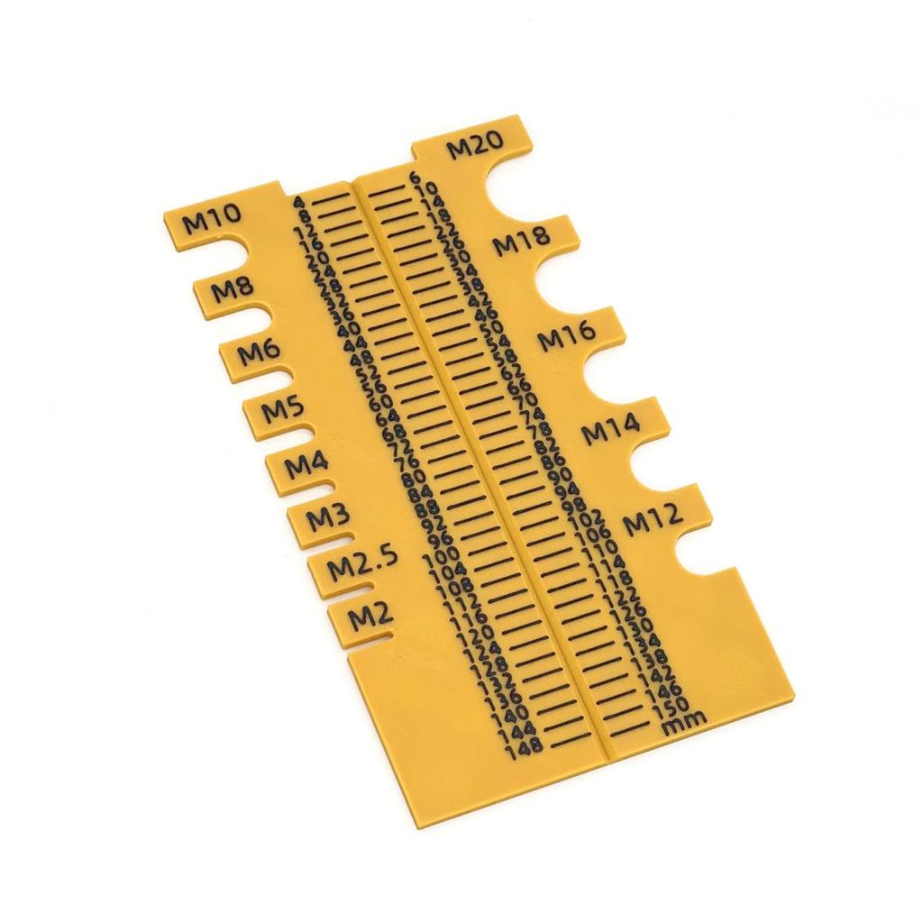 Portable Lightweight Precise Screw Measuring Gauge Suitable For Mechanic Engineers 150mm Length With Lightweight Design