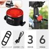 YUWENW Tail Light Rear Light 1 Piece Rechargeable USB Bicycle