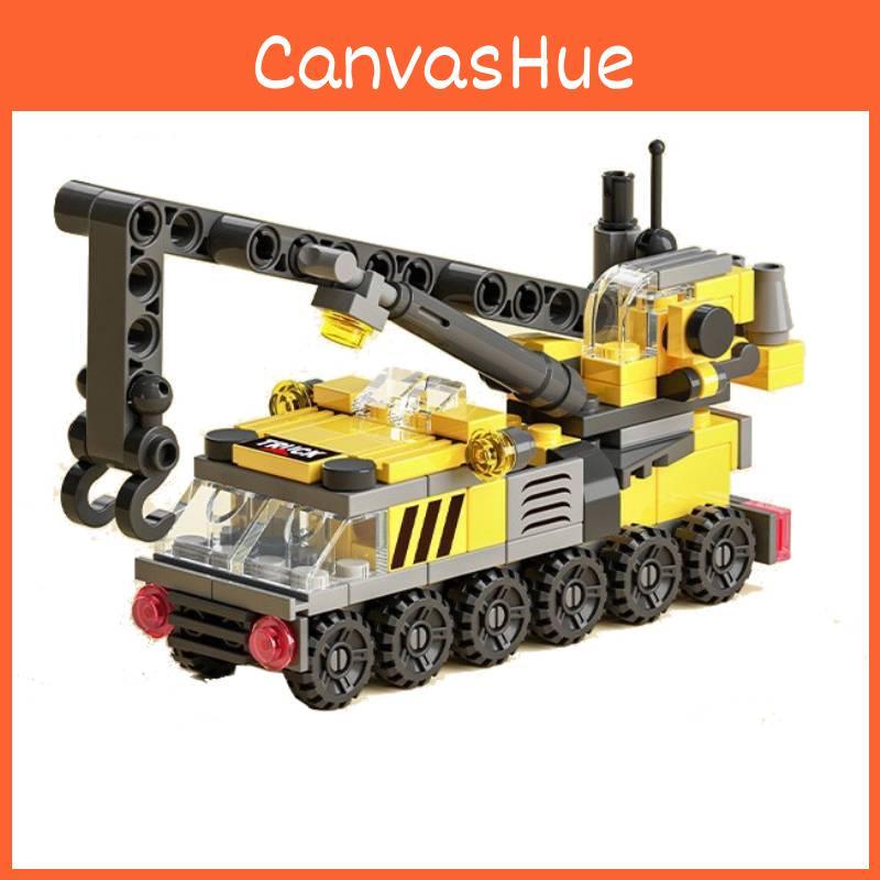 Vehicle Urban Engineering Building Block Puzzle Toy For Childrens Birthday Gifts