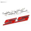 1Pc New SS Car Styling 3D Metal Chrome Zinc Alloy Emblem Car Body SS Front Grill Badge Sticker Decal for Camaro SS