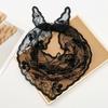 Solid Color Foulard Bandana Embroidery Hair Scarf Headband New Lace Scarf  Women