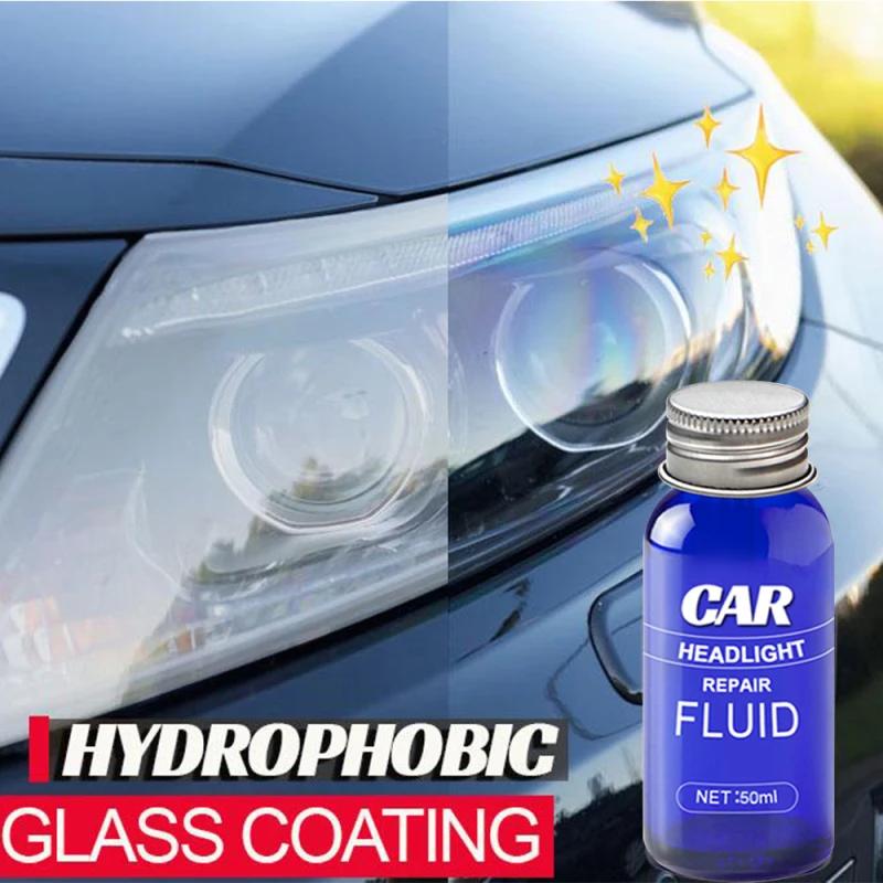 10/30/50ml Auto Auto Tekutina na Opravu Světlometů Leštění Světlometů Proti Poškrábání a Údržba Tekutý Kit Povlak Zpětného Zrcátka