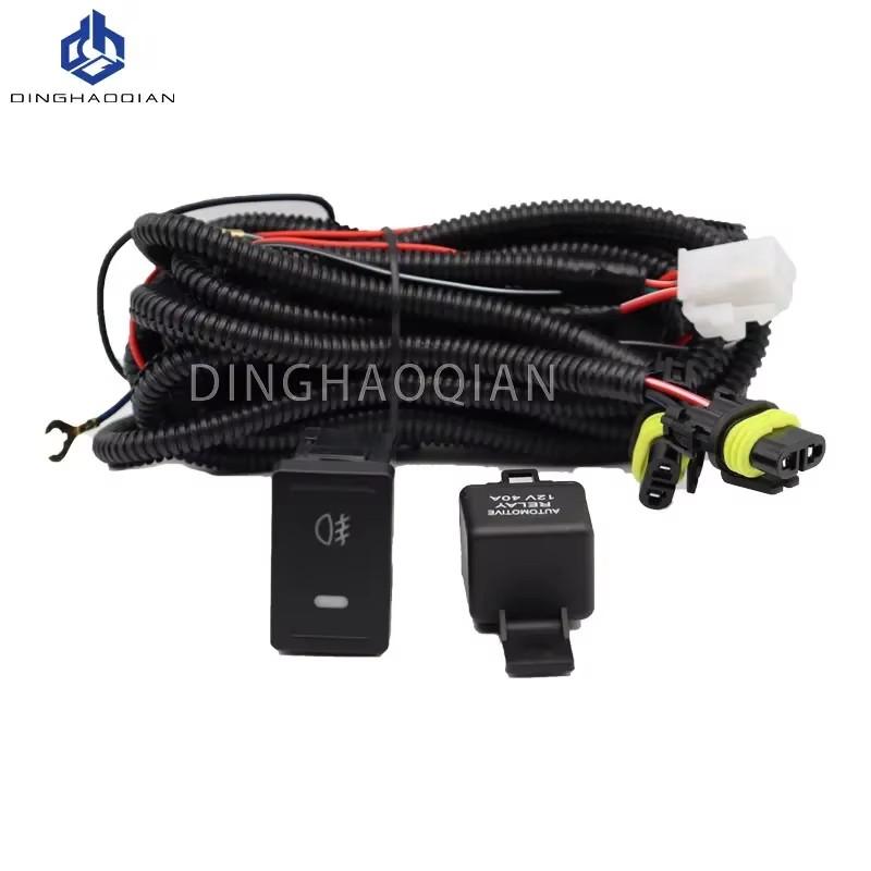 1 set Fog Lights Headlight for Suzuki Swift 2007 2008 2009 2010 Fog lights Car Fog Lamp Kit With Harness Bulb Switch
