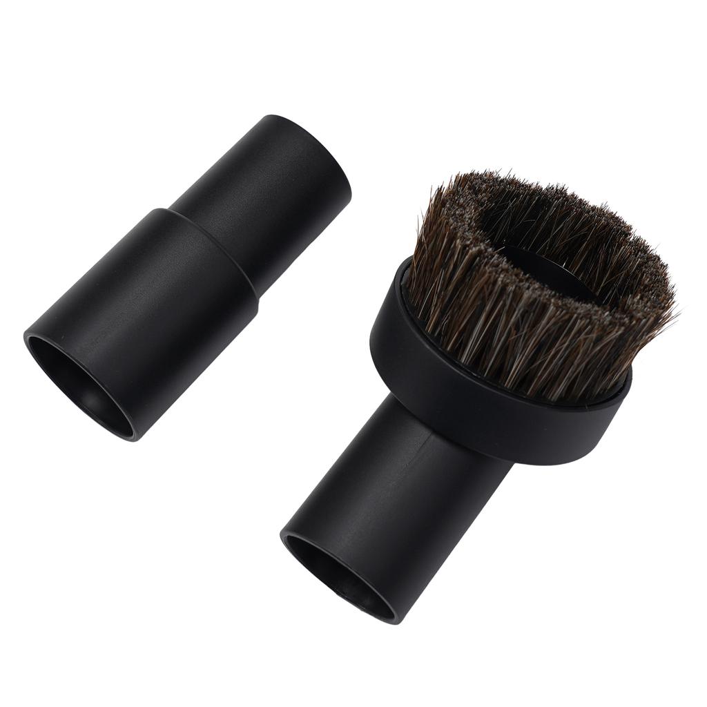 Brush Diameter 62mm Horse Hair Brush Horse Hair Round Brush PP Plastic