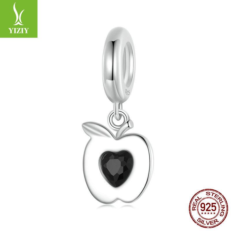 

Серия Магия Отравленное Яблоко DIY Подвеска Аксессуары, Темный Ветер Серебро S925 Браслет с Бусинами