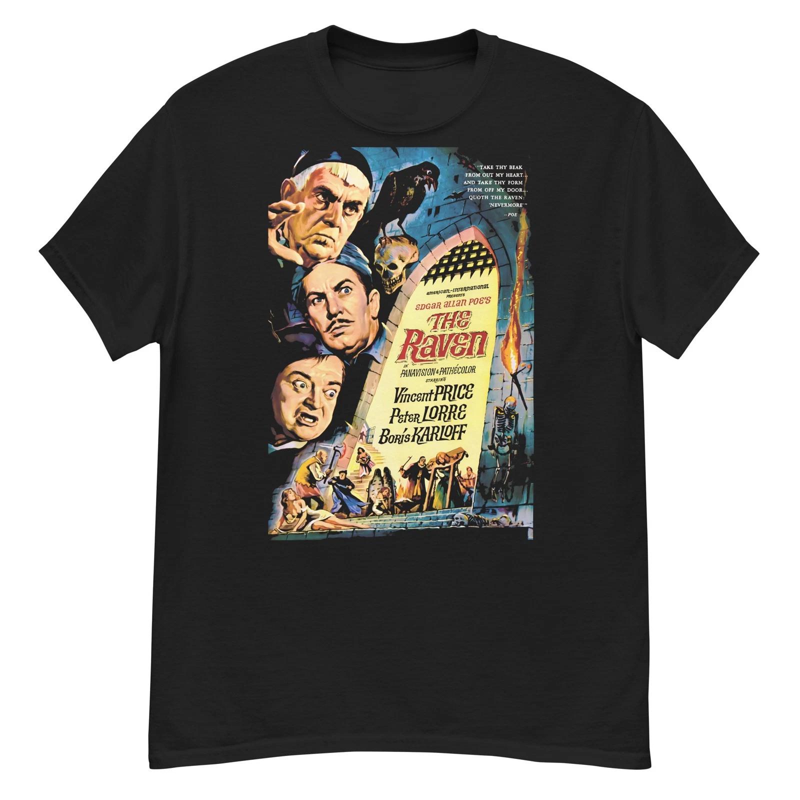 The Raven cult horror film fan art t-shirt S