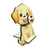 Cute Wooden Animal Glasses Holder, Cartoon Duck Dog Cow Sunglasses Display Stand, Desktop Eyeglass Holder Rack for Home Office Desk Decor