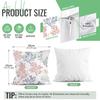 Coral Reef Pattern Decorative Cushions Pillowcase Polyester Cushion Cover Throw Pillow Sofa Decoration Pillowcover Home Decor
