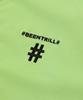 Beentrill Stand Collar Oversized Short Sleeve Anorak (Neon Yellow)