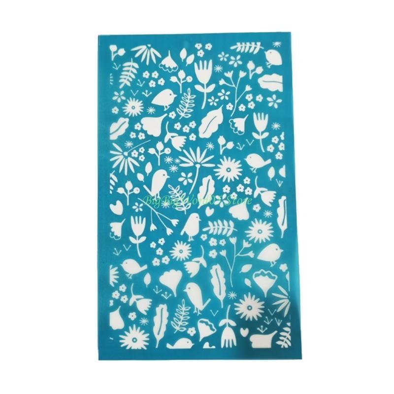 24TE Silkscreen Stencil DIY Mesh Screen Printing Paper Handicraft Making Decor