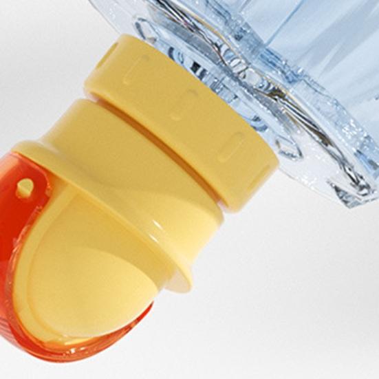 Convertisseur de Bouchon de Bouteille Ajustement Universel Bouchon de Conversion pour Bec de Bouteille d'Eau Anti-Renversement avec Paille Adaptateur de Bec pour Bouteilles d'Eau Anti-Fuite Facile