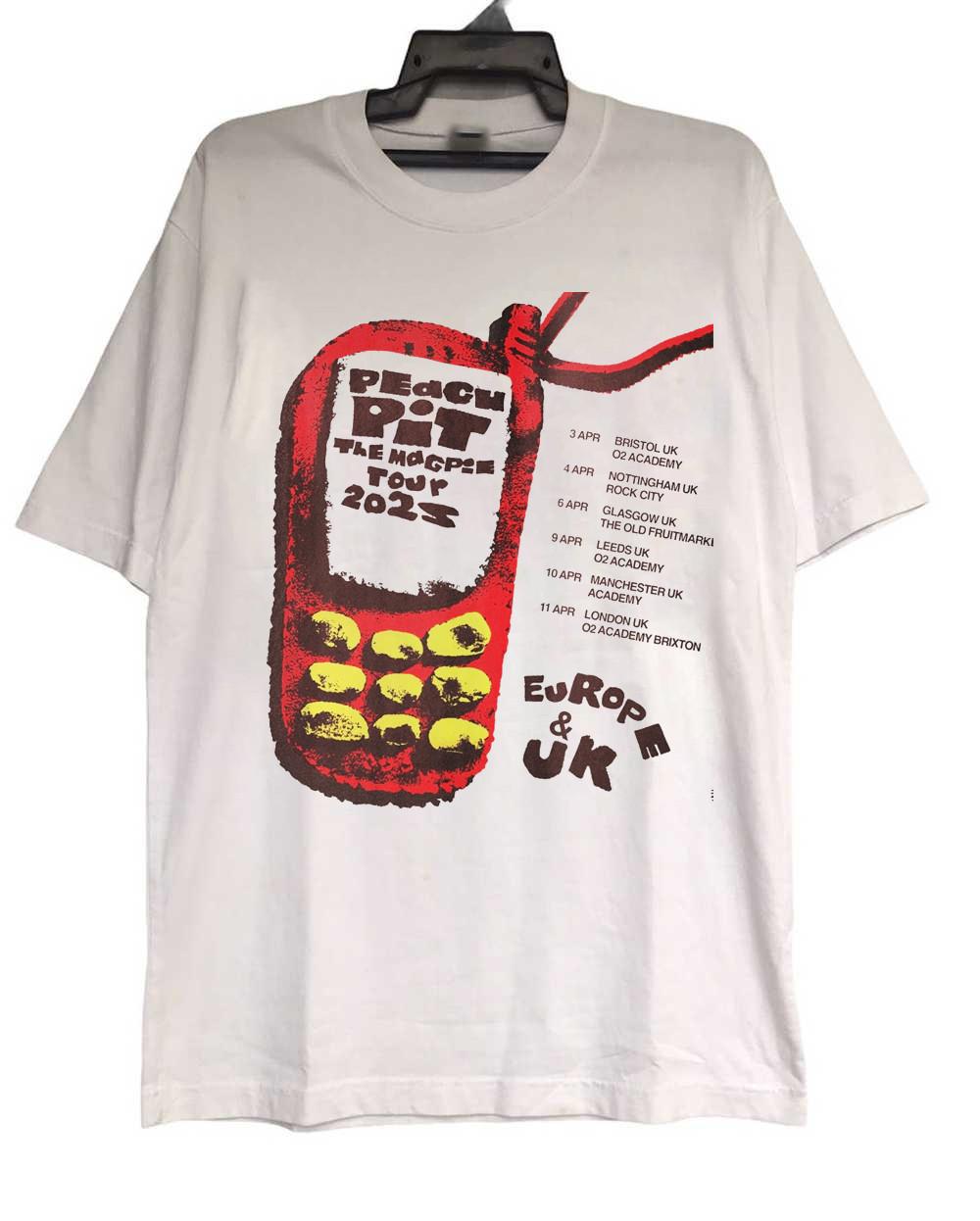 Peach Pit - The Magpie Tour 2026 - 09 April 2026 White S-5XL Tee Shirt HT225 S