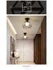 Modern Minimalist Ceiling Light for Foyer, Hallway, Corridor, Balcony, and Bedroom - Wrought Iron Design