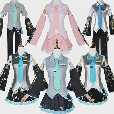 Kostým Groundhog Hatsune Virtual Idol Cosplay - oficiální japonský anime oblek
