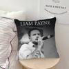 Sänger L-LiamS P-Payne Kissenbezüge Cartoon Sofa Dekorative Zuhause Doppelseitiger Druck Kurzer Plüsch Niedlicher Kissenbezug