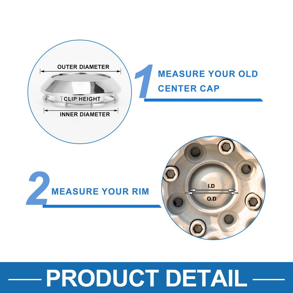 A ABSOPRO Wheel Center Cap Center Cap Wheel Cap Compatible Tire Cap Genuine Replacement