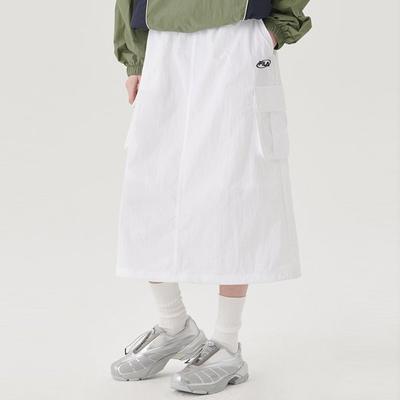 Woven Pocket Skirt