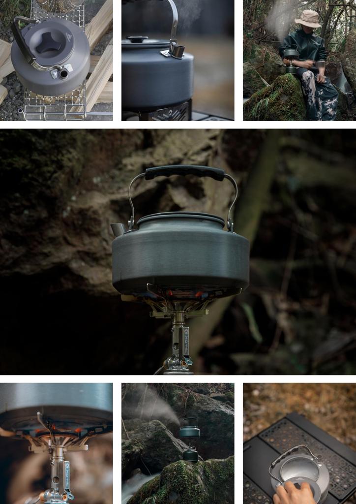 Camping Moon (CAMPING MOON) Alumite Femina Kettle Kettle for 1-2