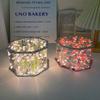 DIY Material Package Handmade Tulip Mirror Desktop Decoration Tulip Table Lamp  for Living Room