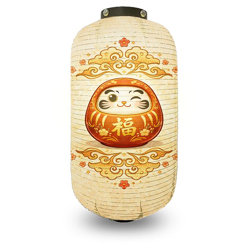 Japanese Maneki-neko Hanging Lantern for Hot Pot Restaurant Bistro Sashimi Cuisine Ramen Sake Lantern Outdoor Festival Decor