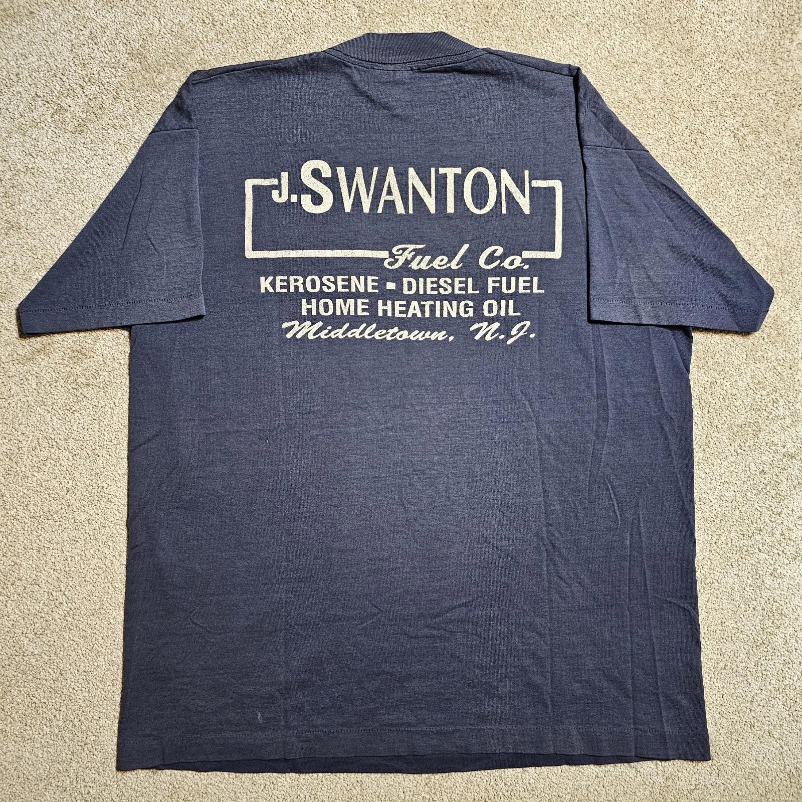

Vintage 90s J Swanton Fuel Co FoTL BEST T-shirt Mens XL Grunge Jersey Punk NYC L