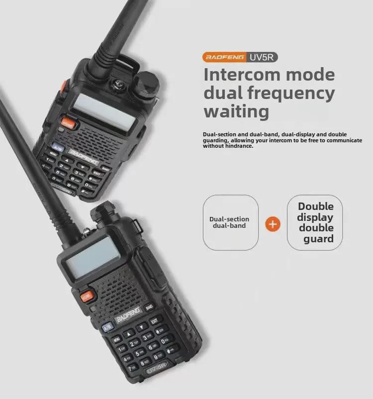 Baofeng UV-5R High-Power Dual-Band Long-Range Walkie-Talkie (English Version)