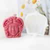 Medusa Portrait Silicone Candle Mold DIY European Snake Head Goddess Gypsum Resin Crafts Making Mold Embellish Home Gifts