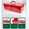 Iron Tool Chest Solution Organizers Holder Case Suitable For Hobbyists And Home Repair Tasks Easy Transport And Storage
