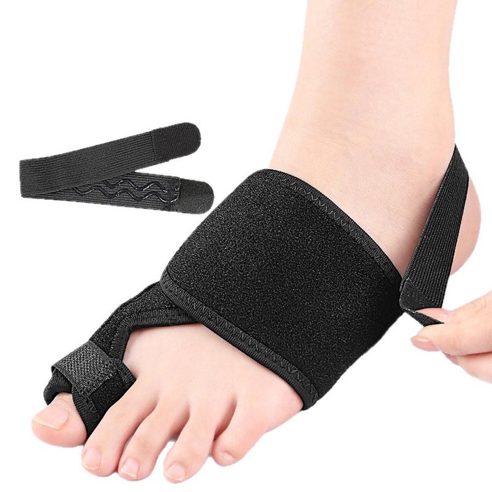 1 Peça Tornozeleira Corretor de Joanete Para Mulheres e Homens Dedão, Tala Ajustável para Joanete Para Alívio do Hálux Valgo, Endireitador de Dedão
