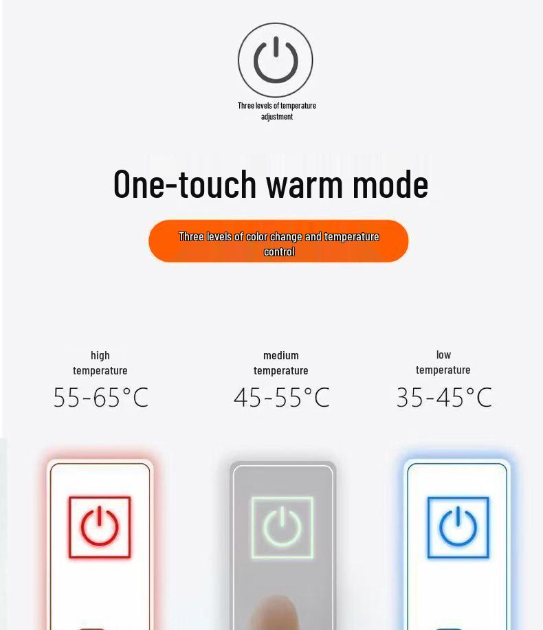 Smart Heated Reflective Vest for Outdoor Winter Warmth and Cold Protection