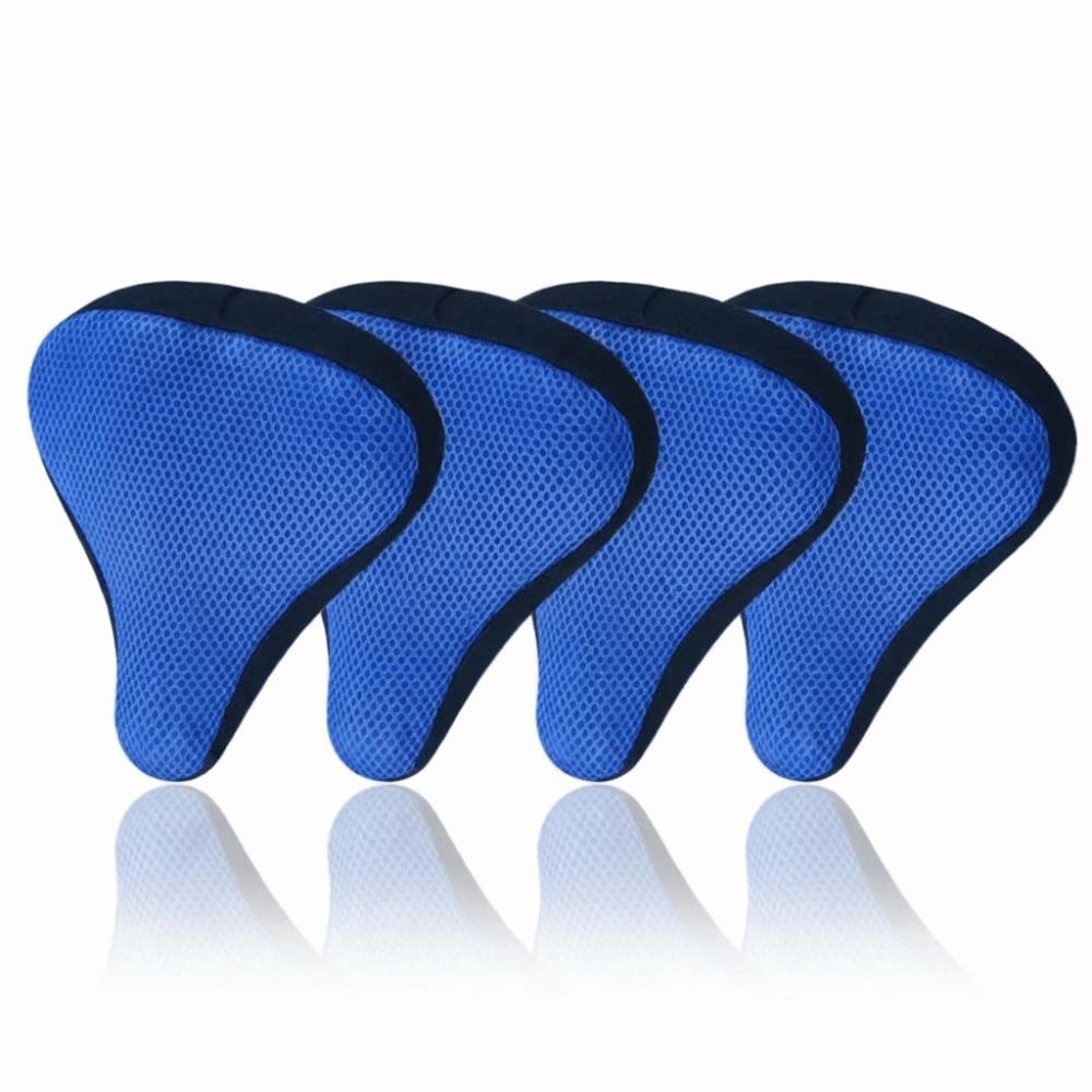 4PCS 3D Fabric Bike Seat Cover Breathable Mesh Cycling Seat Cushion Cover  Riding Equipment