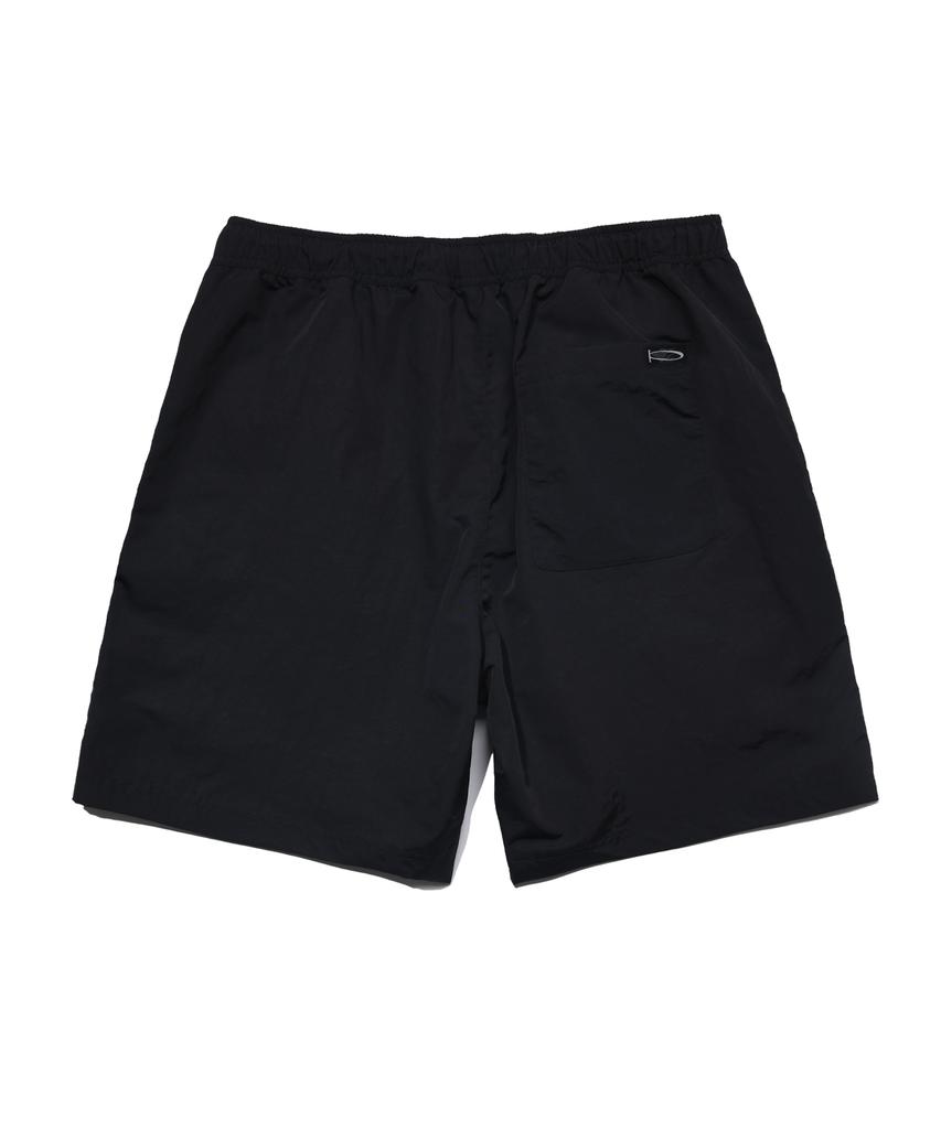 PHYPS MOTORCYCLE [2Pack] Original Wing Logo Beach Shorts Black / Red