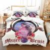 Popular Kawaii Sexy Girl Bedding Set Printed single Comforter Quilt Duvet Cover Pillow Case 3 Pieces Sets Kids Adult Size