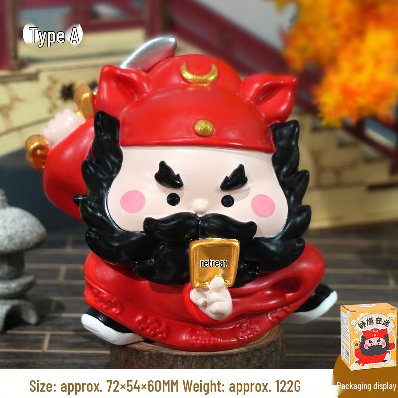 

Чжун Куй: Милое украшение для стола для защиты от злодеев, необычный подарок для мужчин и женщин