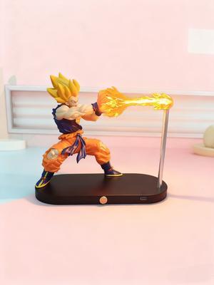 Non-Toxic New Dragon Ball Goku Night Light Anime Model Doll For Tabletop Decorations Creative Night Light For Children' Birthday Gifts