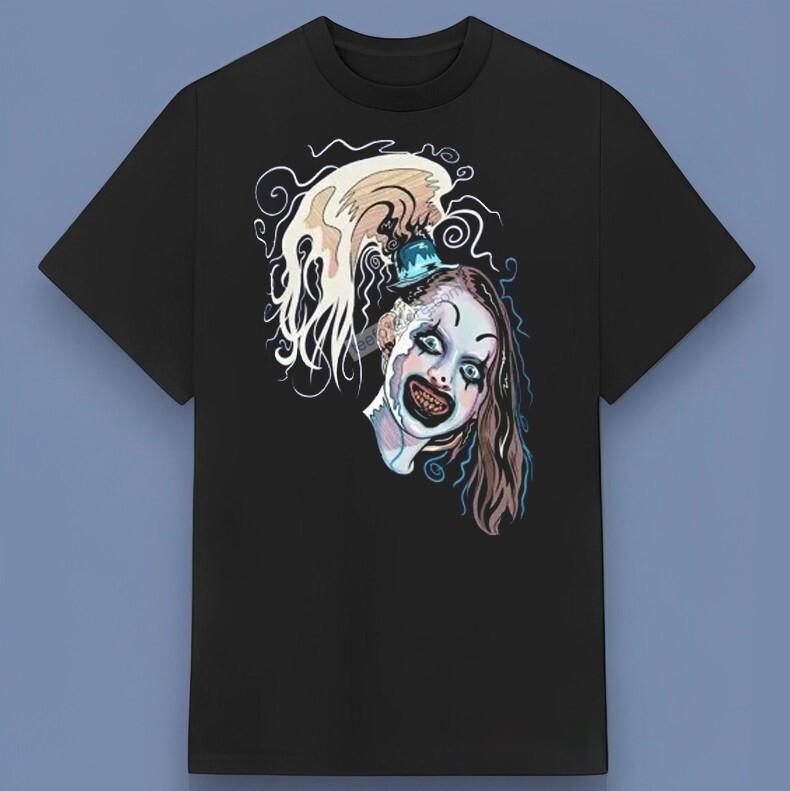 Terrifier 2 The Little Pale Girl Movie Black Shirt Great For Any Occasion S-4XL Unisex T-Shirt S