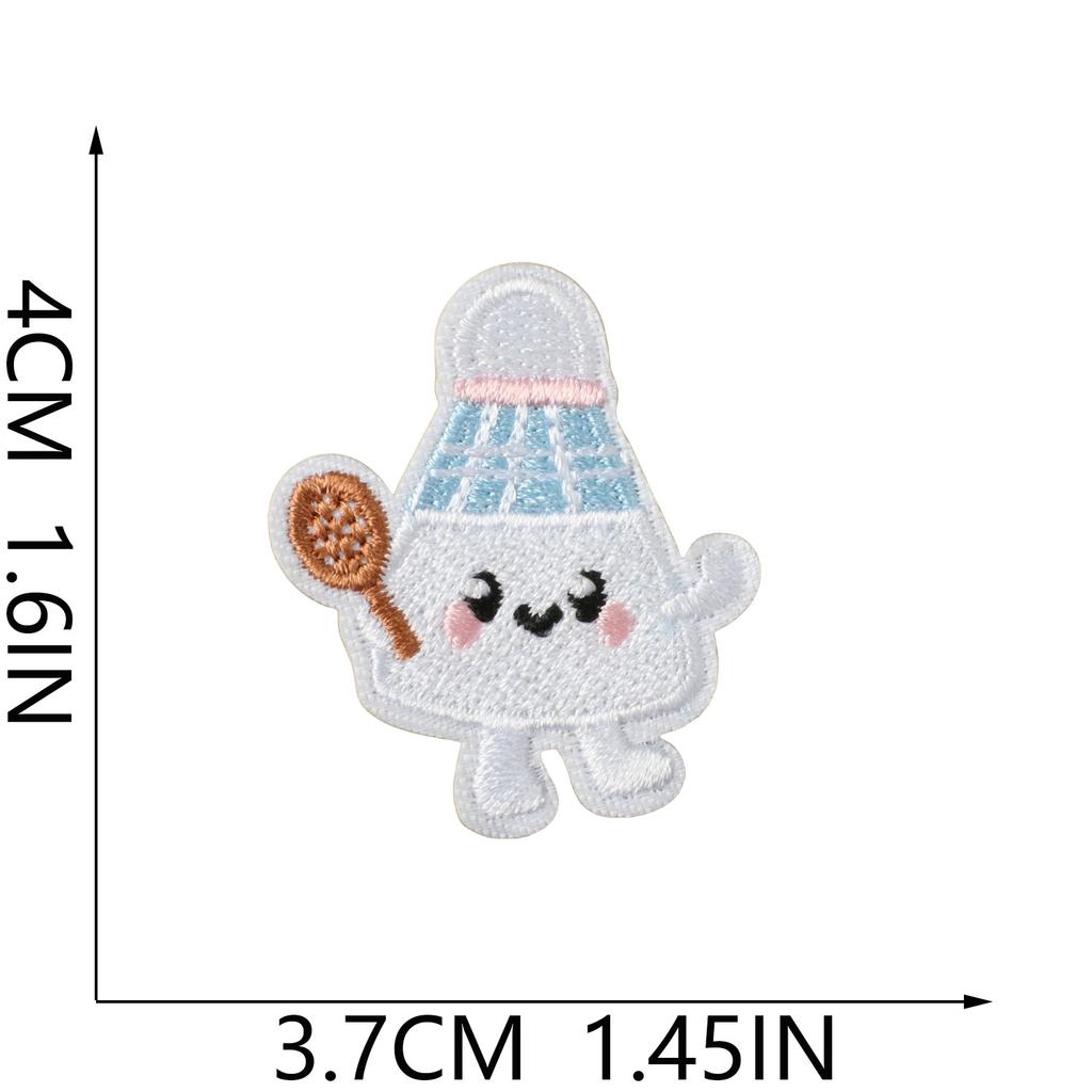 Small Animal Embroidery Cloth Sticker Bag Decoration Penguin Embroidery Label Pet Saliva Towel Dressing Cartoon Embroidery Patch Sticker