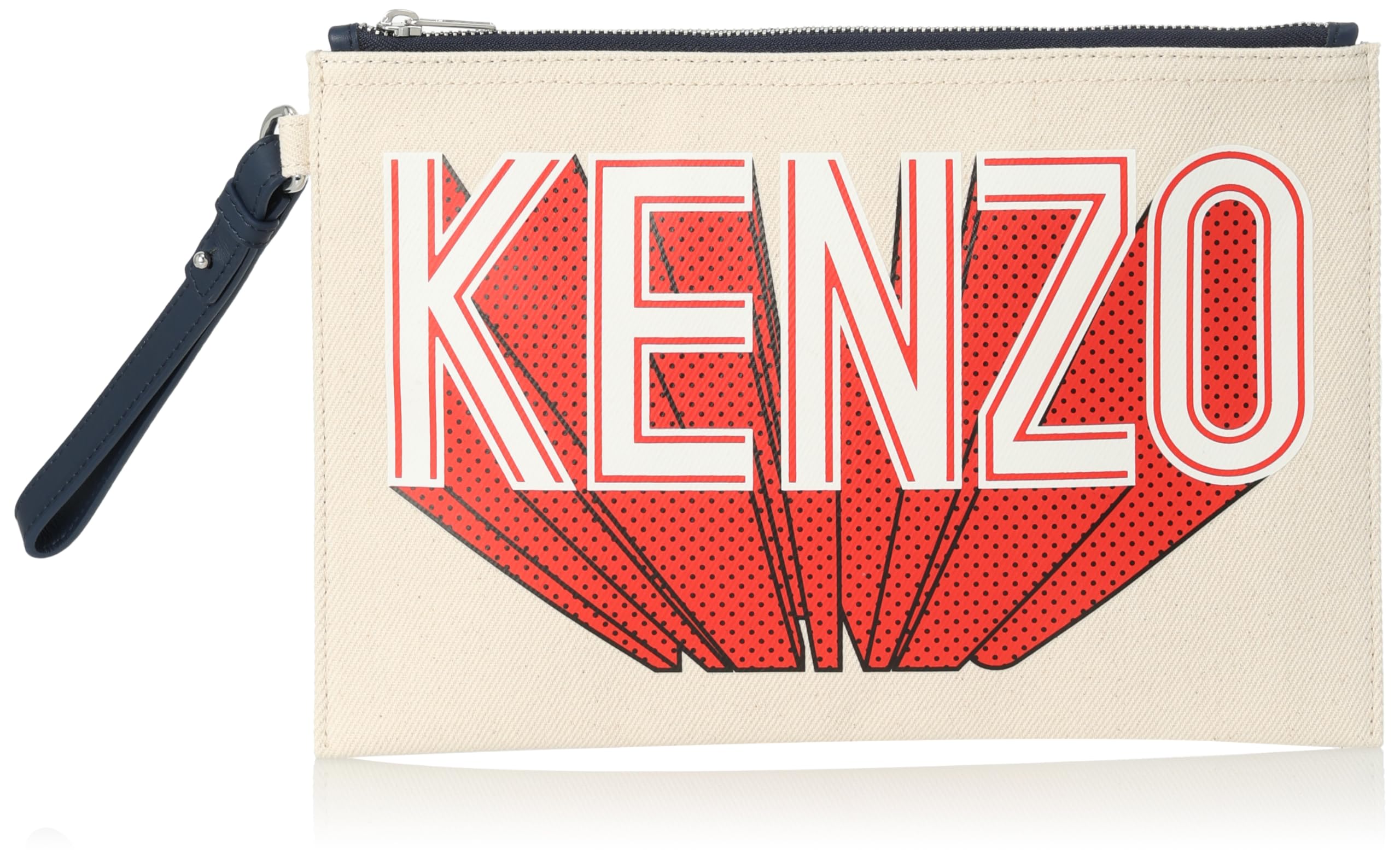 

Kenzo Men s ECRU Clutch Bag FD65PM902F44 [Used]