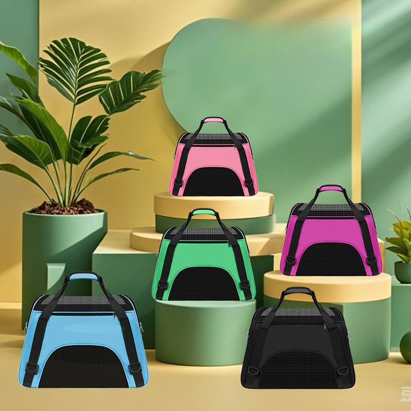 Breathable Cat Bag Portable Pet Carrying Cat Bag  One-shoulder Portable Cat Bag  Dog School Bag