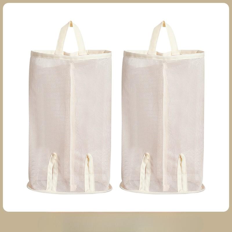 1/2pcs Single And Double Tube Socks, Underwear Storage Bag, Hanging Mesh Bag, Student Dormitory Wardrobe, Bra Storage Bag