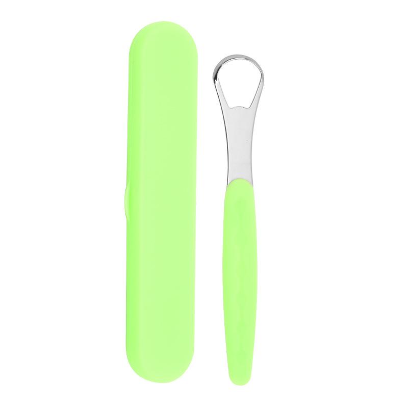 Stainless Steel Tongue Scraper & Oral Cleaning Tool