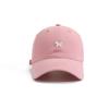 Fashion Hat Korean early spring new Korean pony embroidered baseball cap women's big head circumference showing face small peaked cap