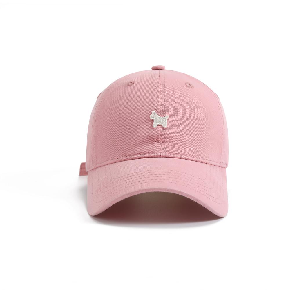 Fashion Hat Korean early spring new Korean pony embroidered baseball cap women's big head circumference showing face small peaked cap