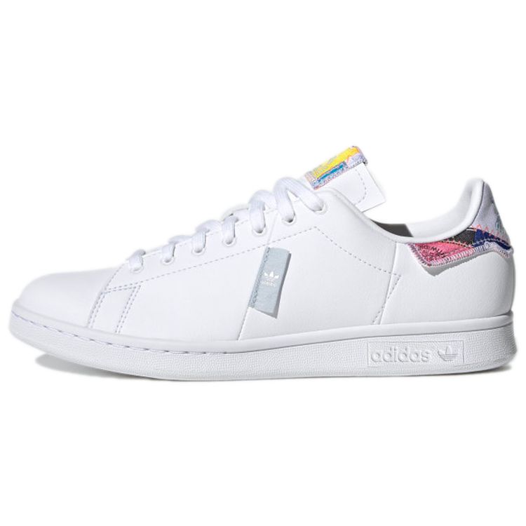 Adidas Originals Stan Smith Casual Durable Slip-Resistant Low-Top Sneakers Women Sneakers White Gray H03927