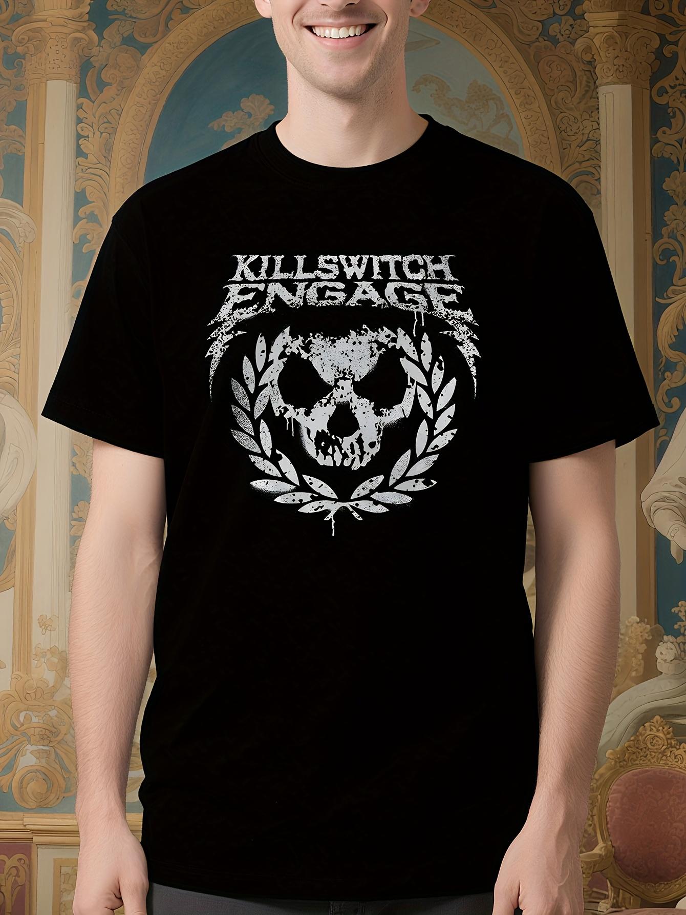 Killswitch Engage Heavy Metal Band Tshirt - Black Graphic... XXXXL
