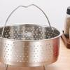 Roisin Stainless Steel Steamer with Handle, Instant Cooker Basket Steamer, Pressure Cooker, Rice Cooker